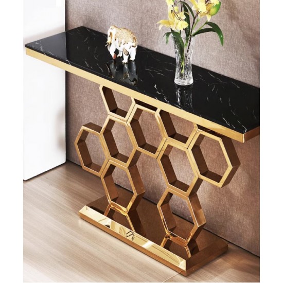 Light luxury narrow porch table, porch entrance table, creative table for hallway