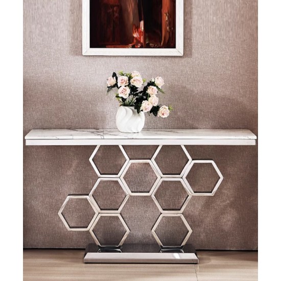 Light luxury narrow porch table, porch entrance table, creative table for hallway