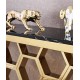 Light luxury narrow porch table, porch entrance table, creative table for hallway
