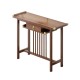Chinese style solid wood table for hallway, solid wood porch table foyer entry home against the wall