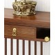 Chinese style solid wood table for hallway, solid wood porch table foyer entry home against the wall