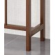 Chinese style solid wood table for hallway, solid wood porch table foyer entry home against the wall