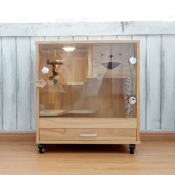 Showcase cage for the corridor