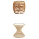 Creative rattan furniture peacock design chair, bedroom living room chair, Scandinavian chair