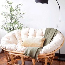 Southeast style sofa, rattan chair for lounging, balcony, outdoor chair, high comfort sofa