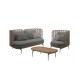 High-end outdoor sofa, coffee table combination, lounge sofa chair furniture