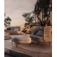 High-end outdoor sofa, coffee table combination, lounge sofa chair furniture