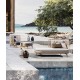 High-end outdoor sofa, coffee table combination, lounge sofa chair furniture