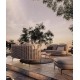 High-end outdoor sofa, coffee table combination, lounge sofa chair furniture