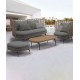 High-end outdoor sofa, coffee table combination, lounge sofa chair furniture