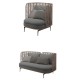 High-end outdoor sofa, coffee table combination, lounge sofa chair furniture