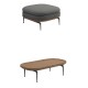 High-end outdoor sofa, coffee table combination, lounge sofa chair furniture
