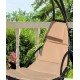 A chair for the balcony, a chair with a cradle attached to a hanging basket, an outdoor swing