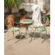 An elegant three-piece Iron art table and chair set, specially designed for your cafe, balcony, garden, terrace or backyard