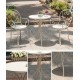 An elegant three-piece Iron art table and chair set, specially designed for your cafe, balcony, garden, terrace or backyard