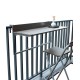 Lift and tilt table hanging for balcony railing, hanging small apartment computer table,  small bar creative lifting folding desk for outdoor