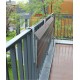 Lift and tilt table hanging for balcony railing, hanging small apartment computer table,  small bar creative lifting folding desk for outdoor