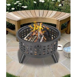 Outdoor barbecue fireplace for camping trips and garden delights, fireplace for memorable gatherings