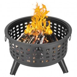 Outdoor barbecue fireplace for camping trips and garden delights, fireplace for memorable gatherings