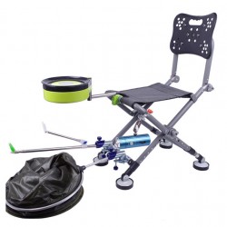 Fishing chair, lightweight, multifunctional, small, portable, folding fishing chair