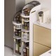 A versatile and functional storage cabinet, a must-have for organized spaces, ideal for bathroom, kitchen and toilet storage needs