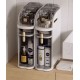 A versatile and functional storage cabinet, a must-have for organized spaces, ideal for bathroom, kitchen and toilet storage needs