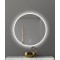Simple and modern smart silver mirror with light ledwall-mounted light mirror explosion-proof bathroom mirror
