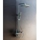 Shower set with digital display and constant temperature
