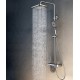 Shower set with digital display and constant temperature