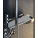 Shower set with digital display and constant temperature