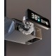 Shower set with digital display and constant temperature