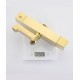 Multi-functional lifting shower column golden copper wall mounted shower system double fauced shower set