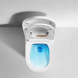 Smart toilet, no water pressure limit home automatic siphon semi-smart toilet, bathroom light smart toilet