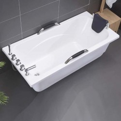 Small size bathtub for adults, luxury bathtub with constant temperature top level