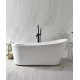 Acrylic bathtub, adult bathroom bathtub, popular freestanding integrated European style large bathtub