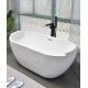 European style acrylic bathtub, thin edged trouble free bathtub for adults, independent insulation, modern standard bathtub