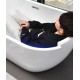 European style acrylic bathtub, thin edged trouble free bathtub for adults, independent insulation, modern standard bathtub
