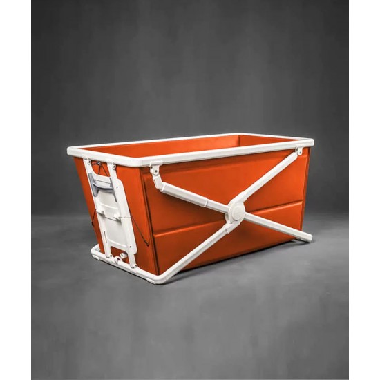 Improved foldable bathtub, inflatable bathtub, thick material bathtub for adult, convenient to use, portable bathtub