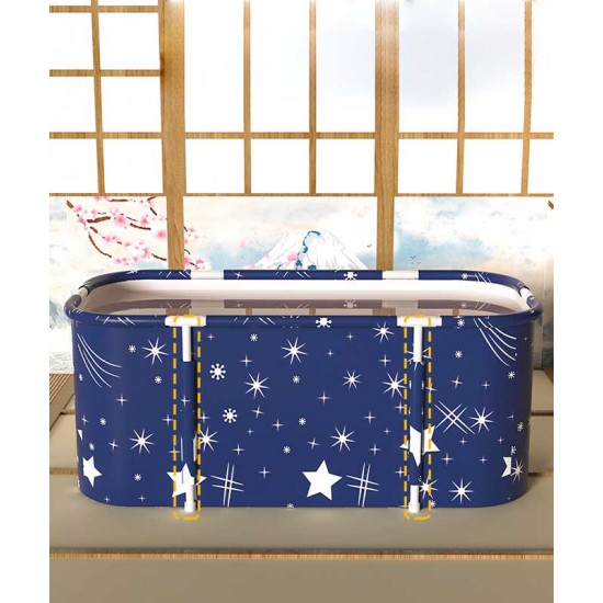 Household bathtub bucket, folding bath bucket for adults and children, thickened bathtub for two