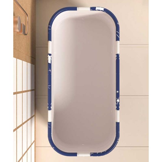 Household bathtub bucket, folding bath bucket for adults and children, thickened bathtub for two