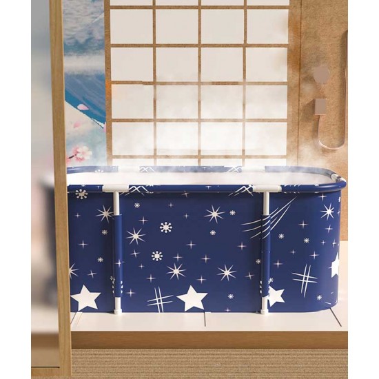 Household bathtub bucket, folding bath bucket for adults and children, thickened bathtub for two