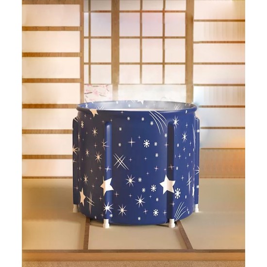 Household bathtub bucket, folding bath bucket for adults and children, thickened bathtub for two
