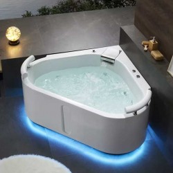 The warm water will relax your body and reduce stress, while water jets and massage functions relieve muscle tension and provide relaxation