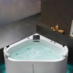 The warm water will relax your body and reduce stress, while water jets and massage functions relieve muscle tension and provide relaxation