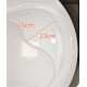 Keze triangular fan-shaped bathtub, acrylic sitting mini massage corner bathtub for small homes