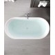 European-style acrylic home bathtub, double deepening isolation bathtub, simple bathroom decoration combination