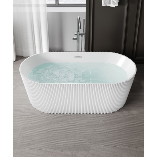 European-style acrylic home bathtub, double deepening isolation bathtub, simple bathroom decoration combination