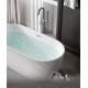 European-style acrylic home bathtub, double deepening isolation bathtub, simple bathroom decoration combination