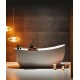 Freestanding bathtub, chaise lounge bathtub, simple shower integrated bathtub, modern design bathtub