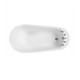 Freestanding bathtub, chaise lounge bathtub, simple shower integrated bathtub, modern design bathtub